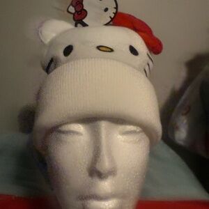 Hello Kitty White and Red Hat
